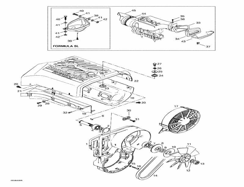 �������� SKIDOO ������ Formula S, 1999 - ���������� System Fan