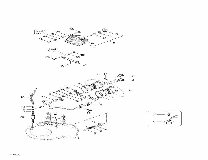 �������� Skidoo ����������� Formula S, 1999 - Electrical System