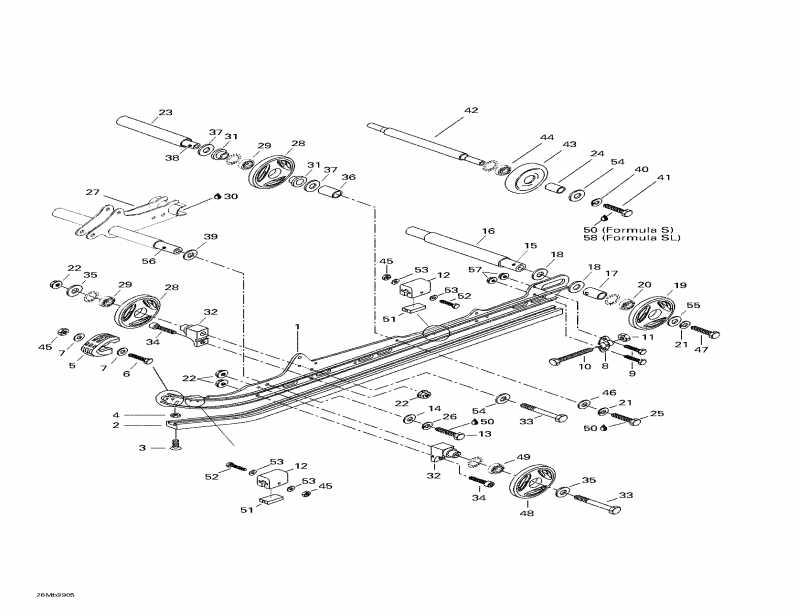 �������� ski-doo ������ Formula Sl, 1999 - ������ ��������