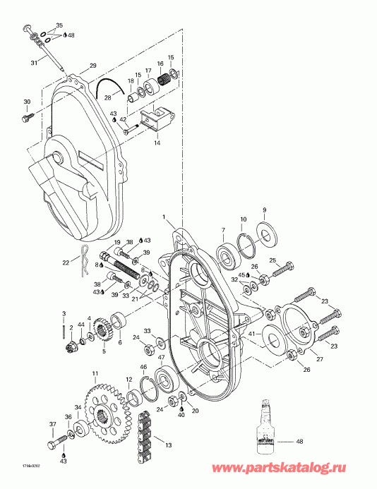 �������� Skidoo Formula Z 500/583/670, 1999 ������ - ����case