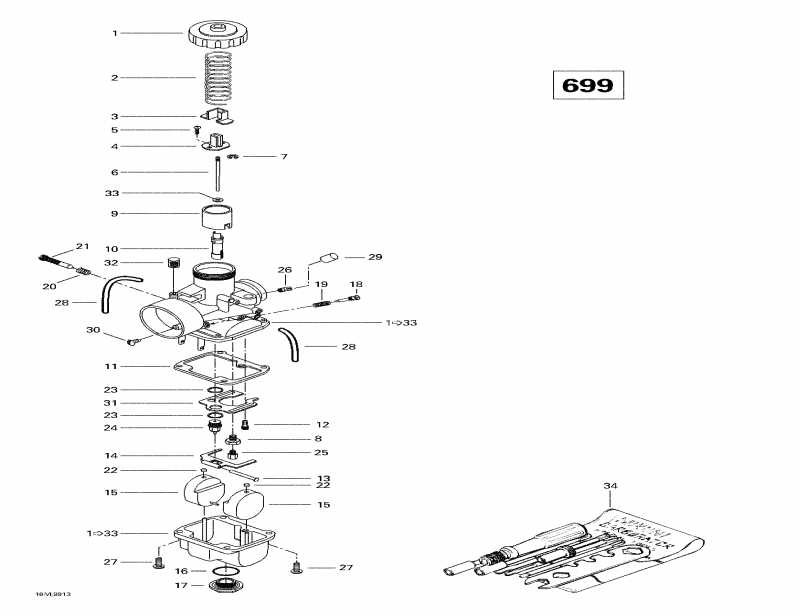   Grand Touring SE, 1999 - Carburetors (699)