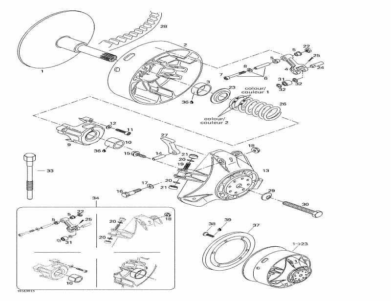 ��������  ������ Grand Touring SE, 1999 - Drive Pulley