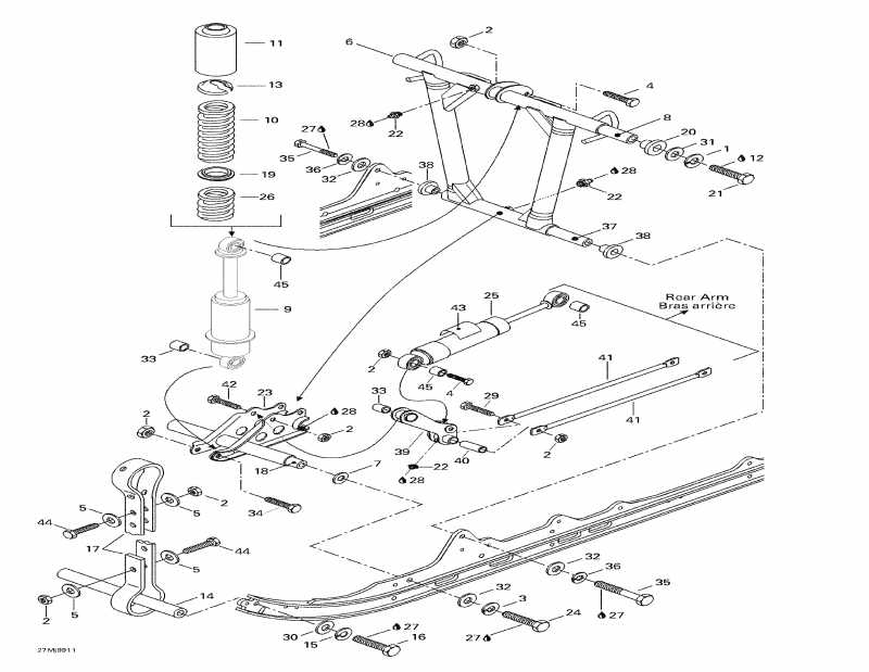  SkiDoo  Mach 1 R, 1999 - Front ,  