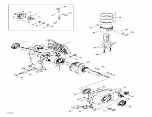 01-  , Barrel, ,  (01- Crankcase, Barrel, Crankshaft, Piston)