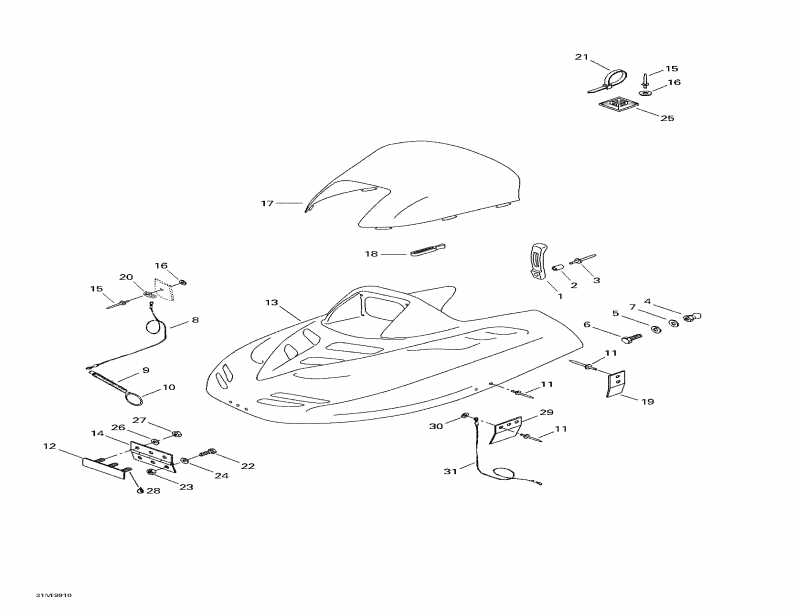 snowmobile   Mini Z, 1999 - Cab