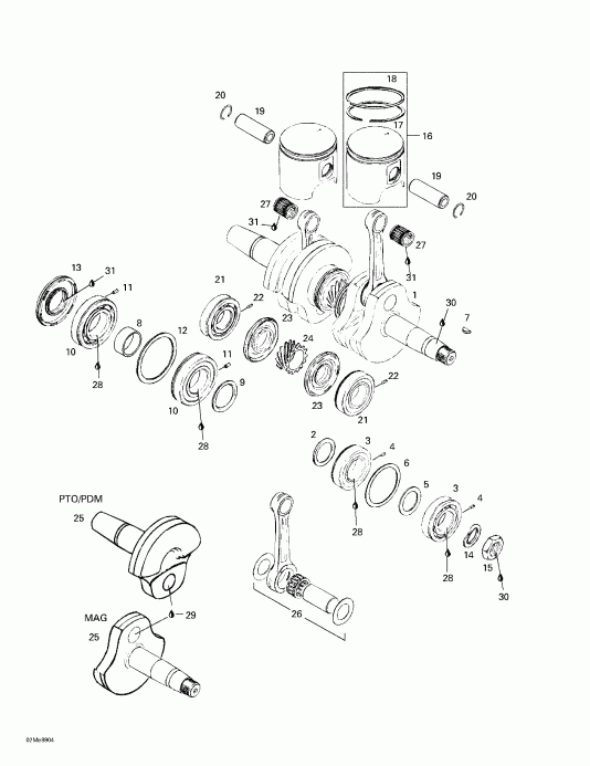 snowmobile Skidoo MX Z 500/670 HO, 1999 - �������� � ������