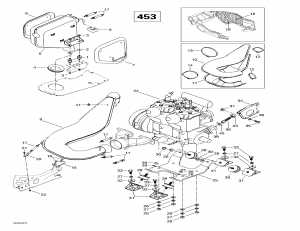 01-  Sport  Muffler (453) (01- Engine Support And Muffler (453))