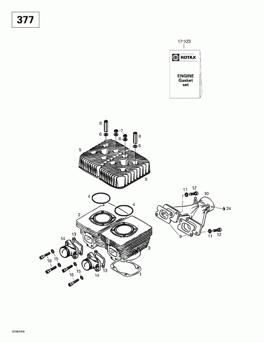 Ski Doo Skandic 380/500, 1999 ������ - �������, ������� ������ ��������� �������� (377)