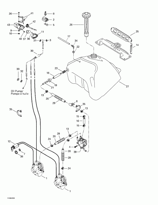 �������� Ski Doo Skandic 380/500, 1999 - ��������� �������