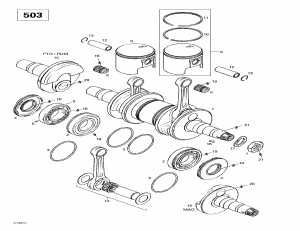 01-  (503) (01- Crankshaft (503))