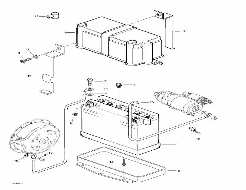 snowmobile SkiDoo - Electrical System