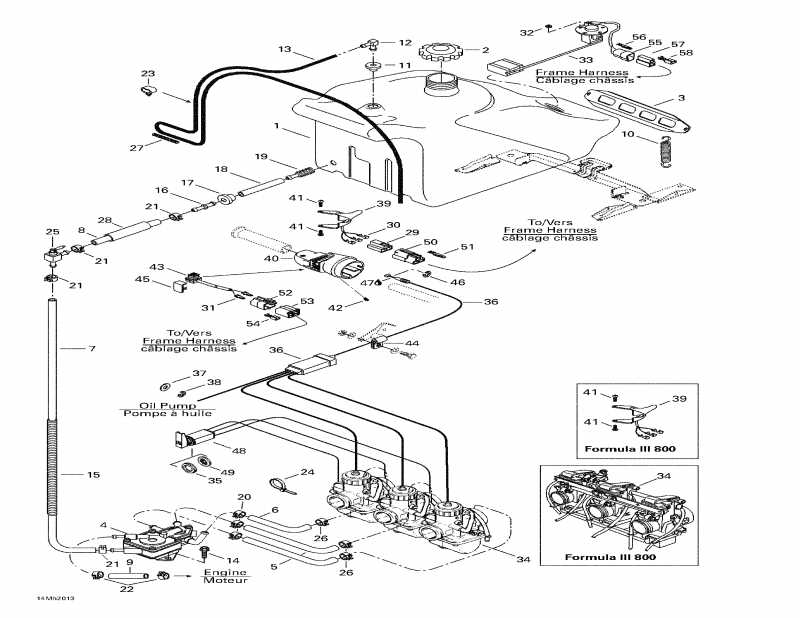 �������� ski-doo Formula III 800, 2000 - Fuel Tank