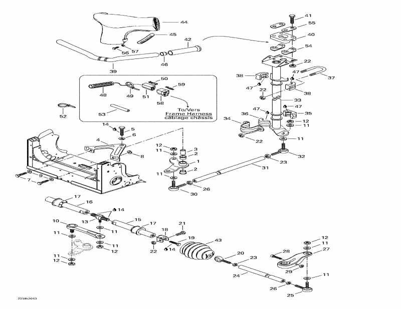 snowmobile Ski Doo -   System