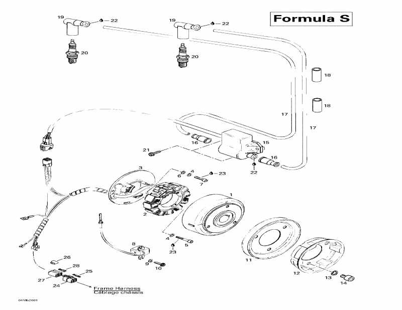  SKIDOO  Formula S, 2000 - Magneto (formula S)
