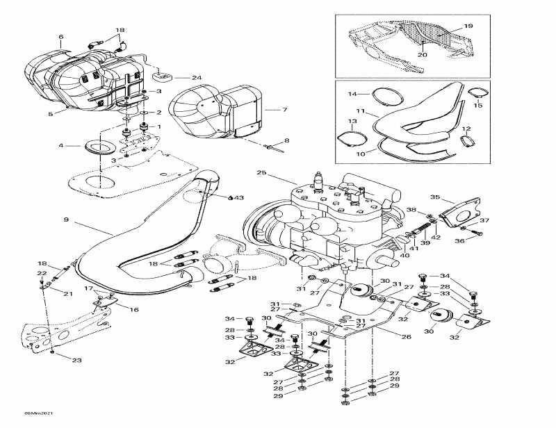 snowmobile Ski Doo - ��������� S����port � Muffler