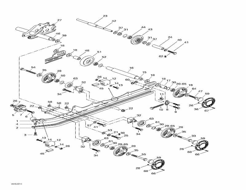 Grand Touring 700, 2000 - Rear Suspension