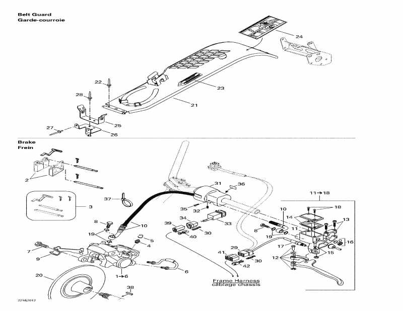 �������� Ski-doo Mach 1 R, 2000 - Hydraulic ������ � Belt Guard