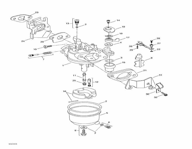 BRP SkiDoo  Mini Z, 2000 - Carburetor