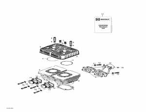 01- ,   (01- Cylinder, Exhaust Manifold)