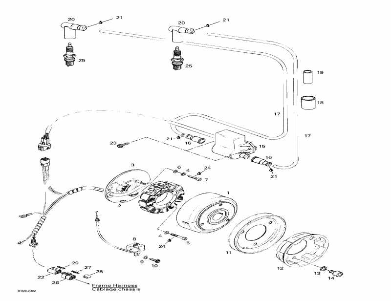Skidoo MX Z 440, 2000  - Magneto