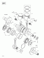 01-    (377) (01- Crankshaft And Pistons (377))