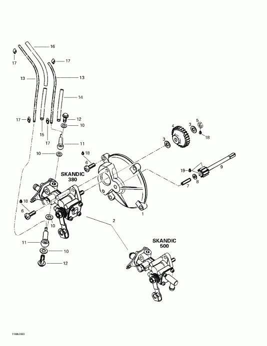  SkiDoo - Oil Injection System