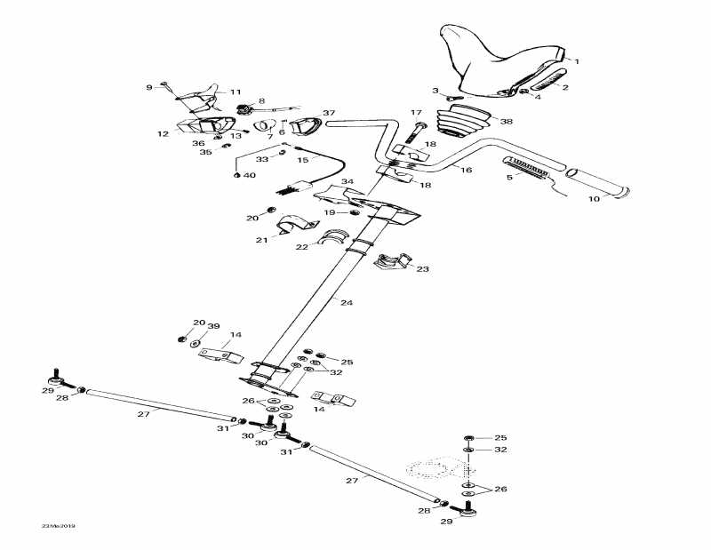  Skidoo - Steering System