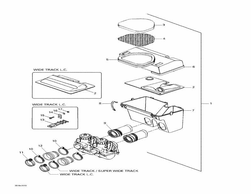  Skidoo  Skandic Wide Track, 2000 - Air Silencer