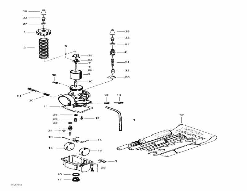 snowmobile ski-doo - Carburetors