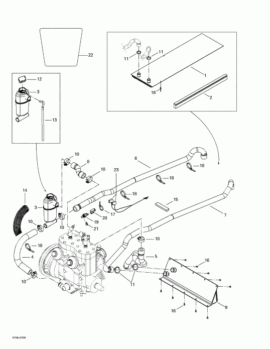  SKIDOO Summit 600/SB, 2000  -  System