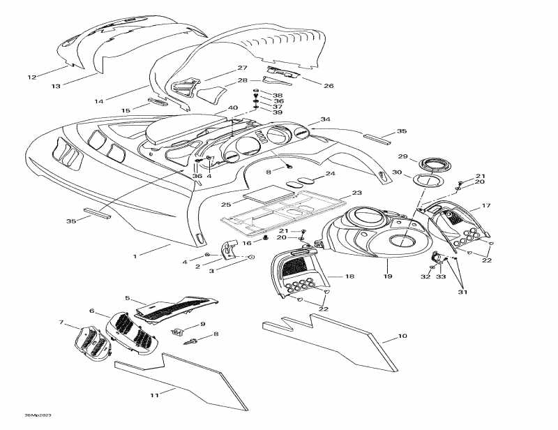 Summit 800 H.M., 2000 - Cab, Console