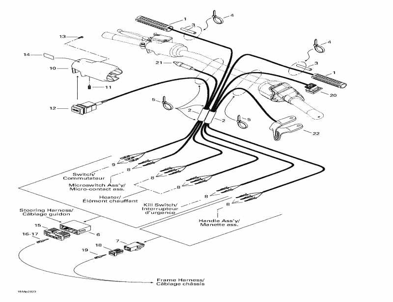 SKIDOO Summit 800 H.M., 2000  - Steering System