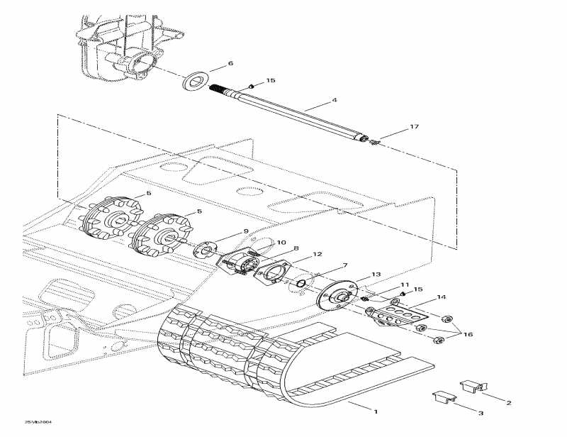   Touring LE, 2000  - Drive Axle  Track