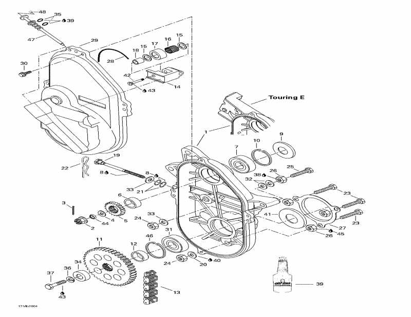 �������� Ski-doo Touring SLE, 2000 ������ - ����case