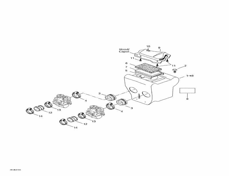 snowmobile Ski-doo  Formula Deluxe 380 F, 2001 - Air   System