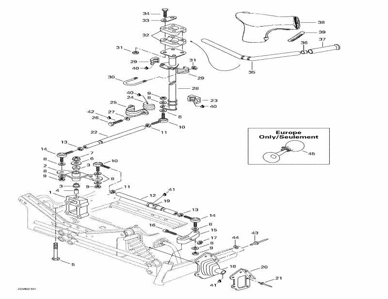 snowmobile SKIDOO -   System