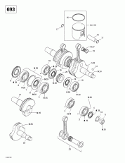 01- �������� � ������ (693) (01- Crankshaft And Pistons (693))