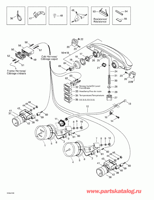 Ski Doo Formula Deluxe 500/600/700, 2001 - Electrical System