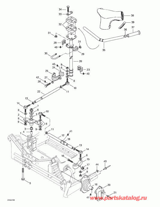  Skidoo  MX Z 440 F/500 F, 2001 -   System