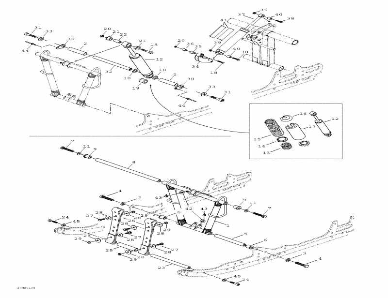  SKIDOO  MX Z X 440 LC, 2001 - Front 