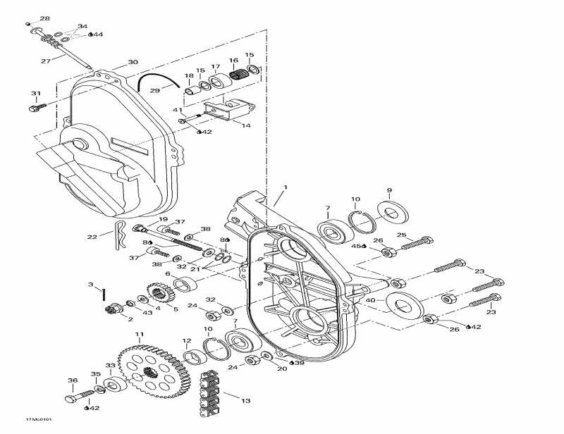    Skandic 440F, 2001 - Chaincase