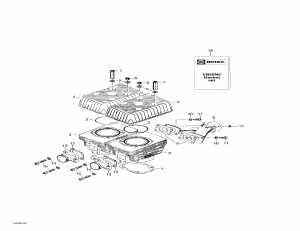 01- ,   (01- Cylinder, Exhaust Manifold)