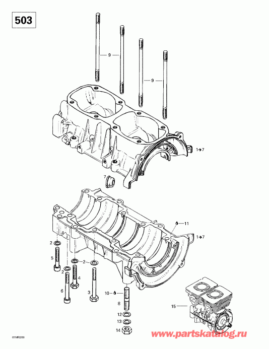 snowmobile Skidoo -   (503)