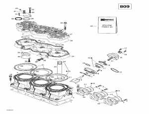 01- ,   (01- Cylinder, Exhaust Manifold)