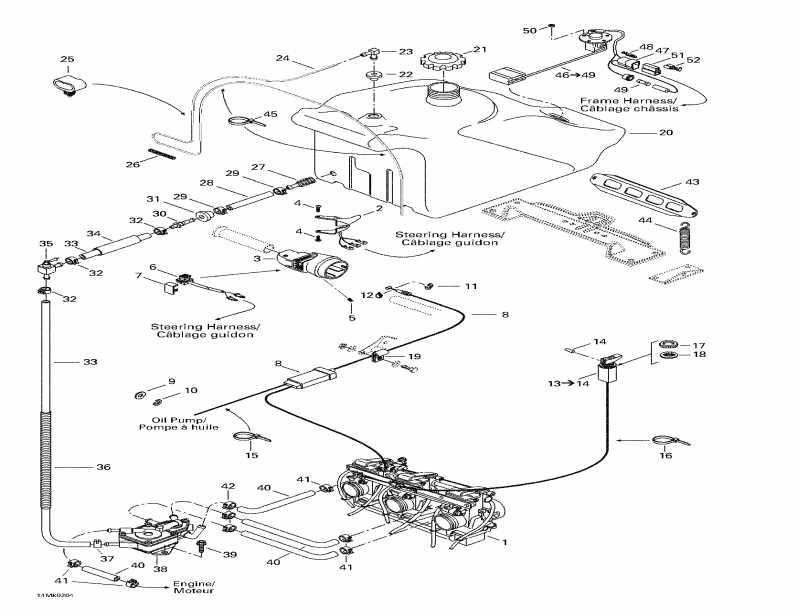  Ski-doo Mach Z, 2002 - Fuel System