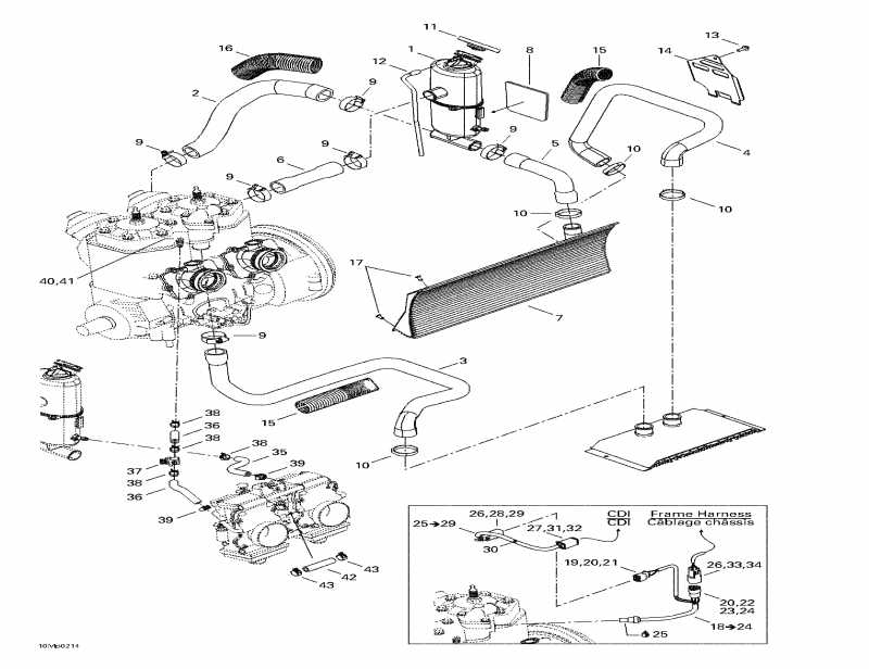 snowmobile  MX Z 800 Rev, 2002 ������ - ���������� System