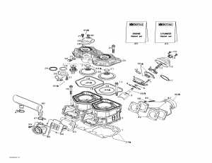 01- ,   (01- Cylinder, Exhaust Manifold)