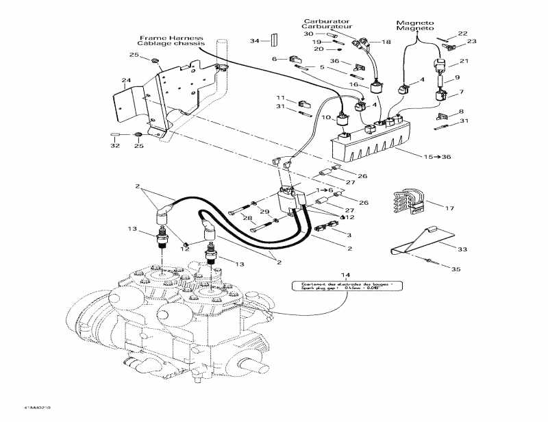  SKIDOO  MX Z X 440, 2002 - Ignition