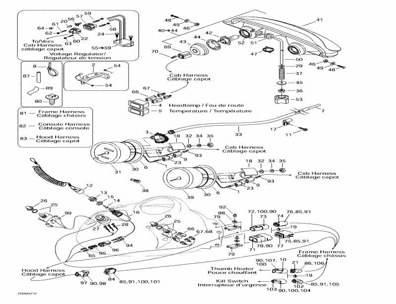  ski-doo MX Z X 440, 2002  - Electrical System