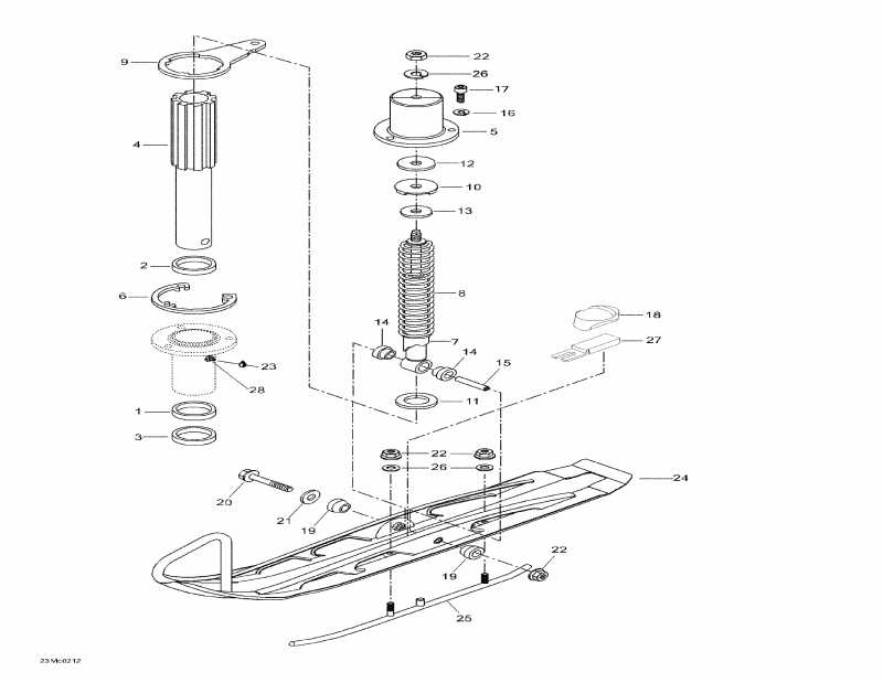 SkiDoo - Front Suspension And Ski